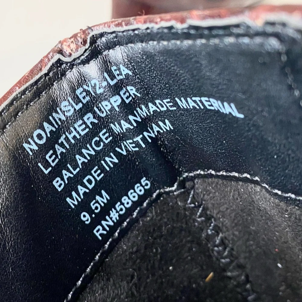 Nordstrom Women’s Ainsley2 Embossed Leather Chelsea Western Boot Brown Size 9.5 - Picture 14 of 14